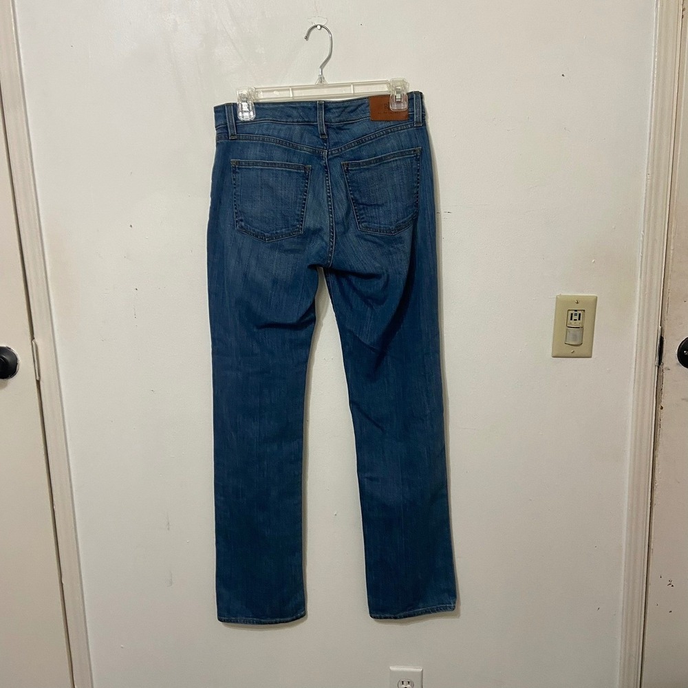 Lauren Ralph Lauren Womens Blue Denim Jeans Size‎ 4 Straight Leg Classic Fit - Picture 3 of 4